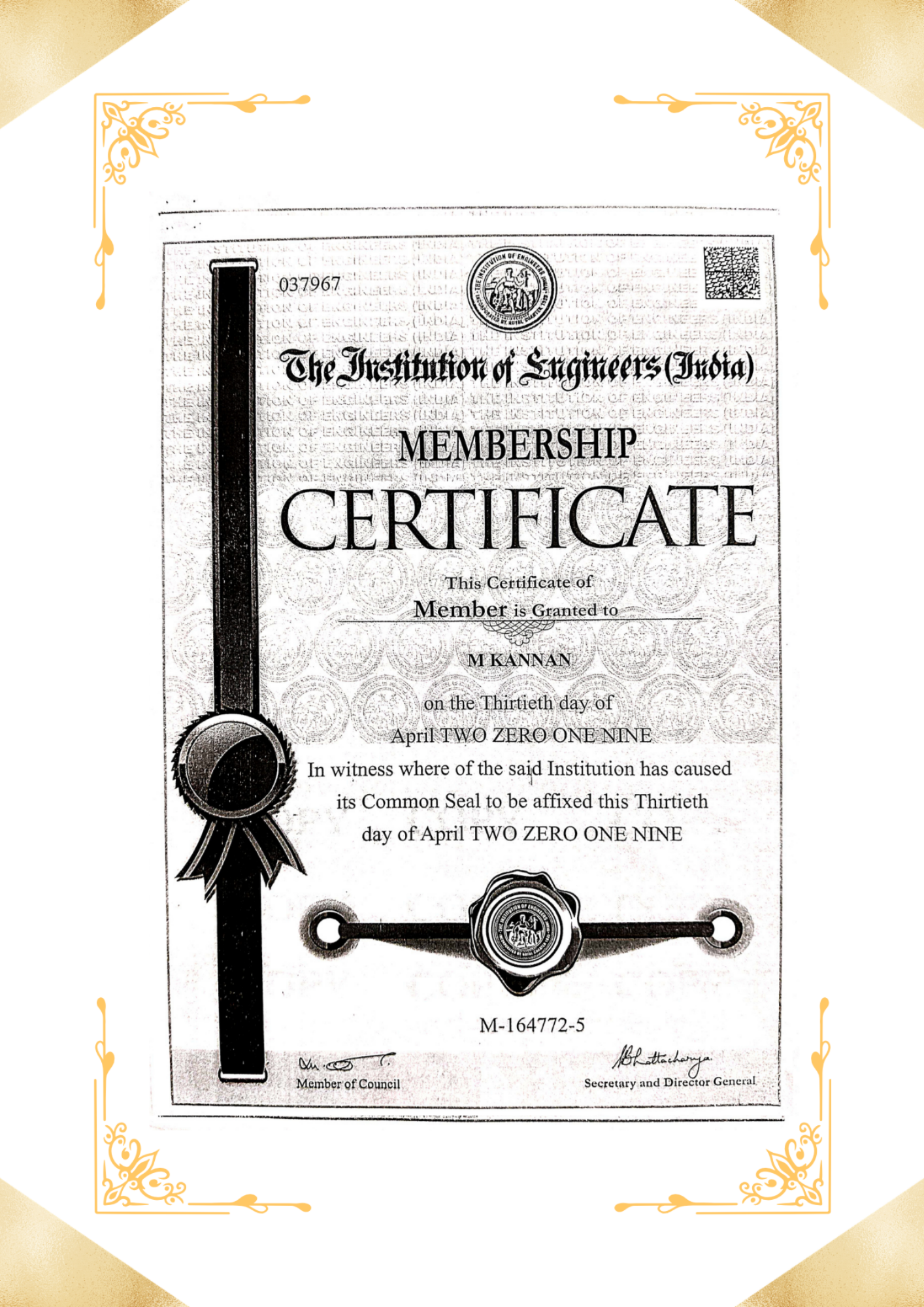 Certificate 2