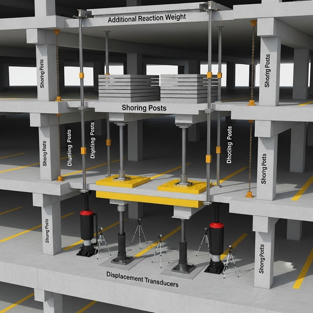 Load Testing on Structures & Soil